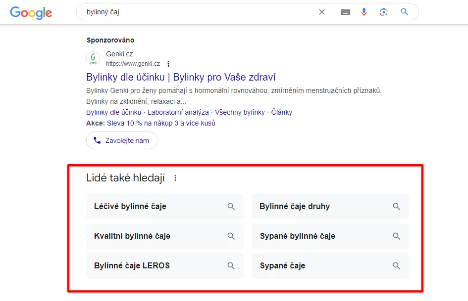Analýza klíčových slov obrázek 118 Analýza klíčových slov obrázek 117