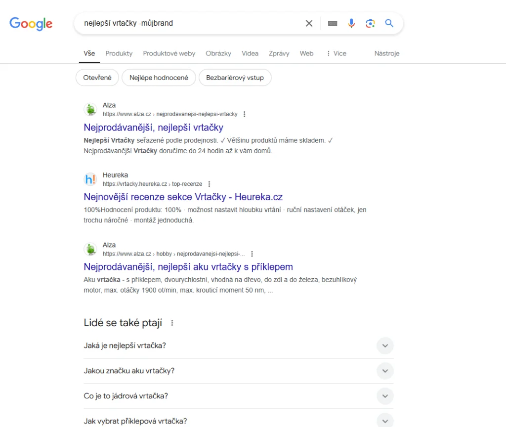 SEO Optimalizace E-shopů obrázek 414 SEO Optimalizace E-shopů obrázek 413